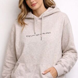 Om & Ah Inspirational Yoga Unisex Oversized Long Sleeve Hoodie Sweater Top Pink